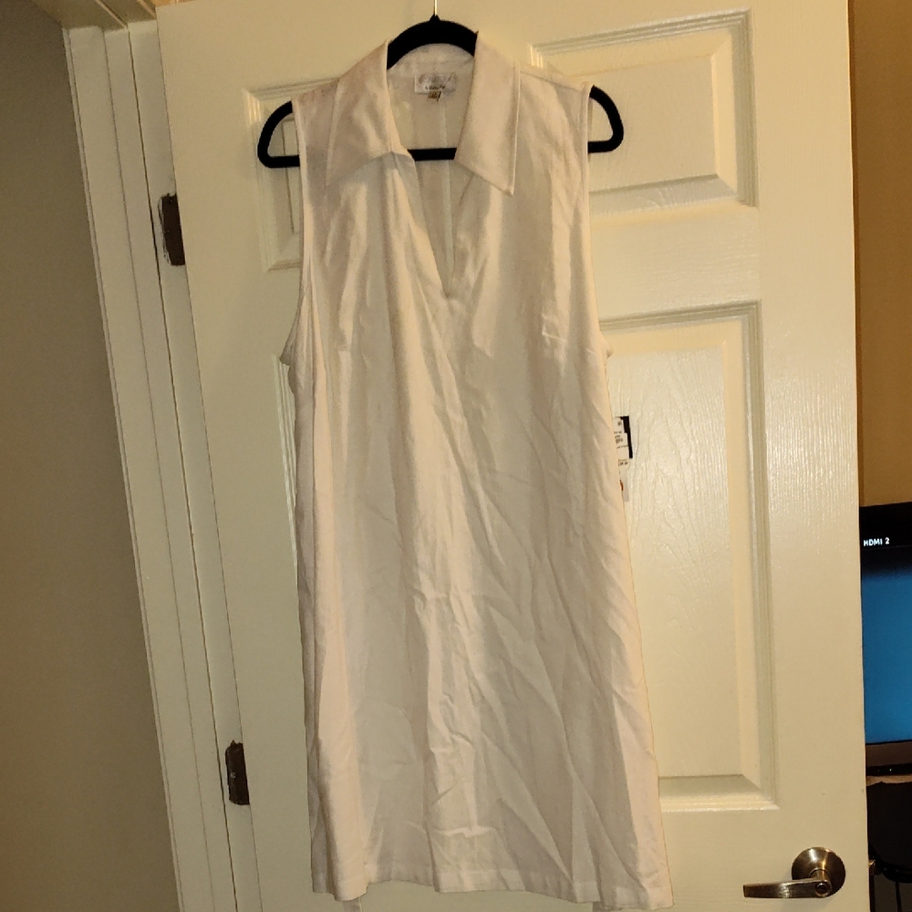 Signature by Robbie Bee Elegant Cream Dress